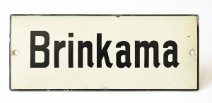 Namensschild Brinkama