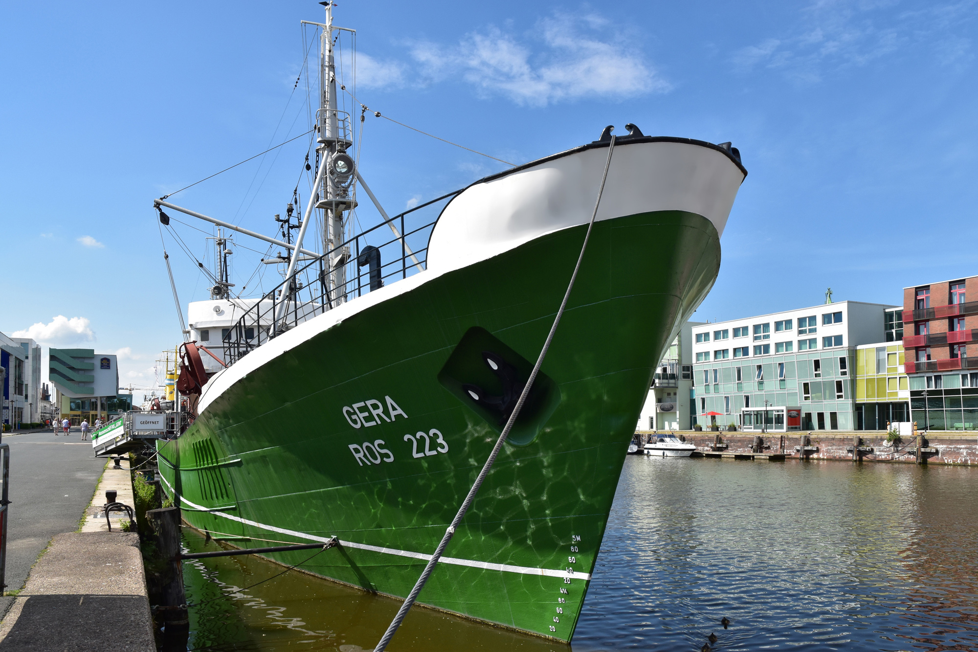 Museumsschiff FMS GERA im Fischereihafen