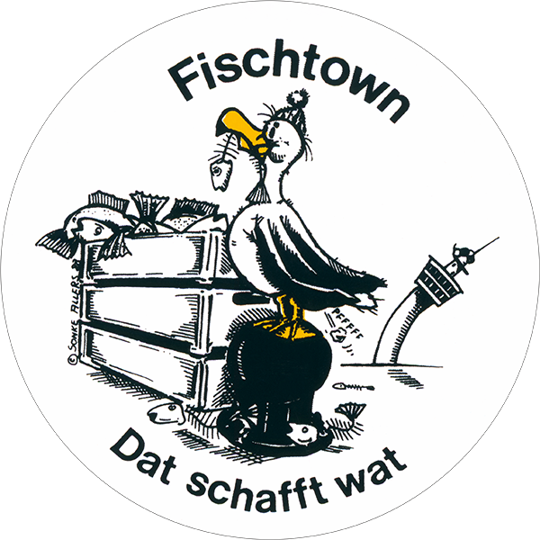 Aufkleber "Fischtown - dat schafft wat"