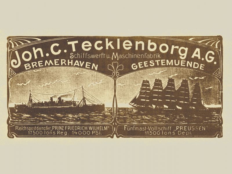 Briefkopf Tecklenborg