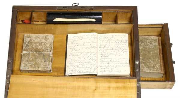 Historischer Schreibkoffer
