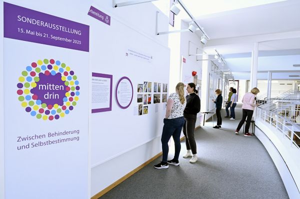 Blick in die Ausstellung