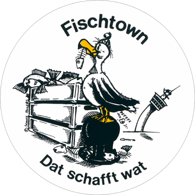 Aufkleber "Fischtown - Dat schafft watt"