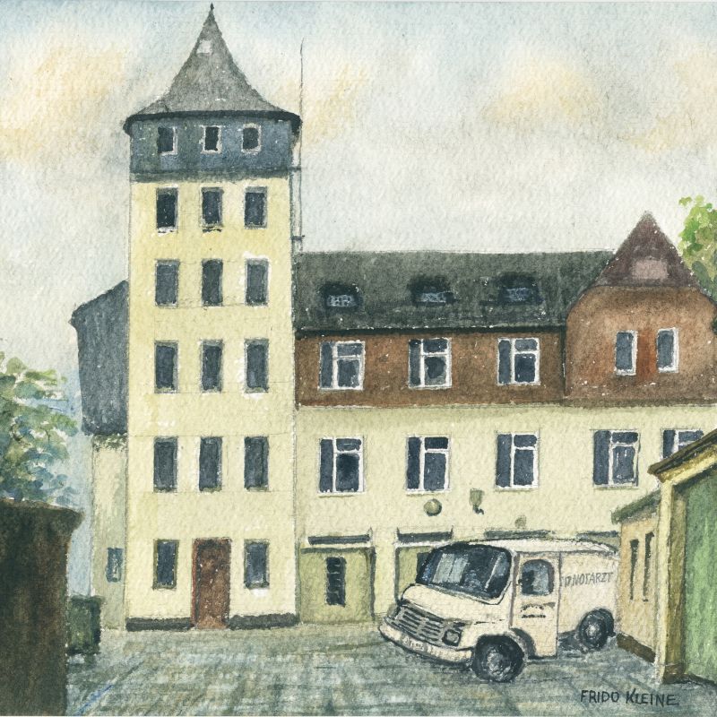 Aquarell Alte Feuerwache