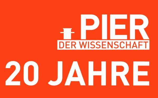 Logo 20 Jahre Pier d. Wissenschaft