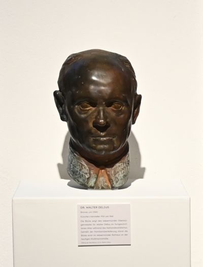 Bronzebüste Walter Delius
