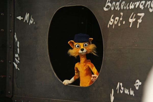 Kater Pit in Schiffbauabteilung
