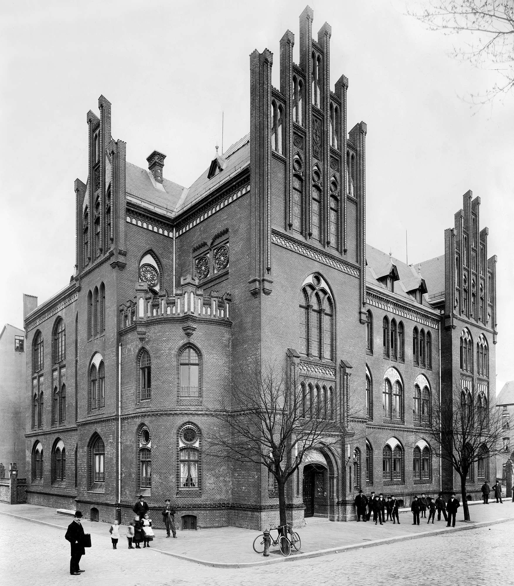 Schulhaus Klußmannstr. Morgenstern-Museum, um 1910